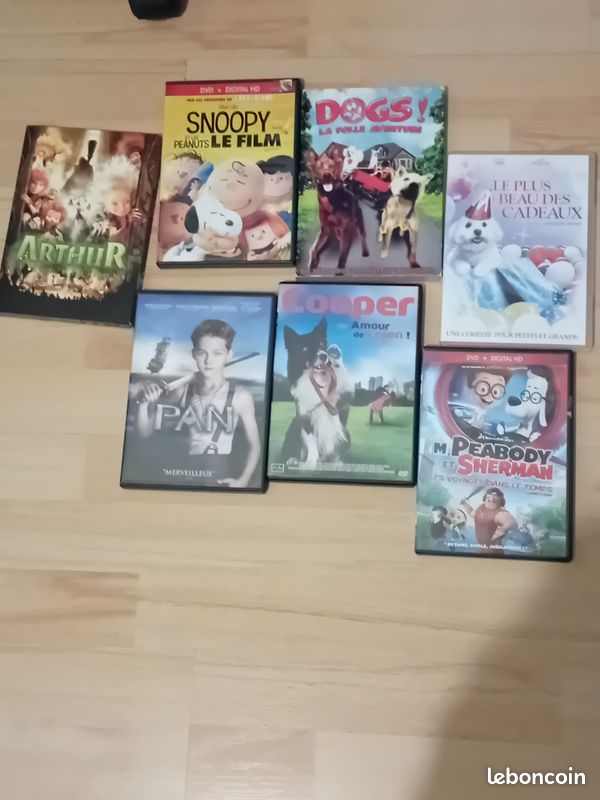 Lot 7 dvd jeunesse (image 1)