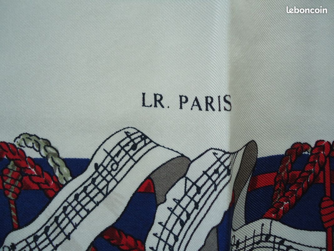 Foulard Militaire Tricoté Bleu Et Blanc - Neuf Avec étiquettes, Style USA, Pour L'hiver