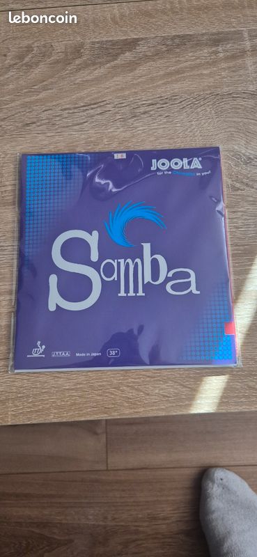 Revêtement JOOLA Samba – éponge Douce, Off+, Contrôle 92, Effet 97 – Pour Joueurs Offensifs En 1,8 Ou 2,1 Mm