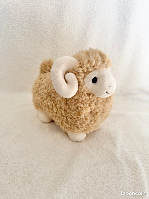 Peluche doudou bélier tout doux Gipsy toys Jeux Jouets