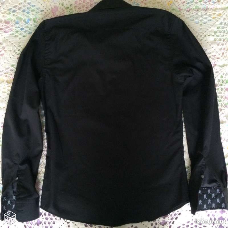 Chemise noire Celio taille S (image 2)
