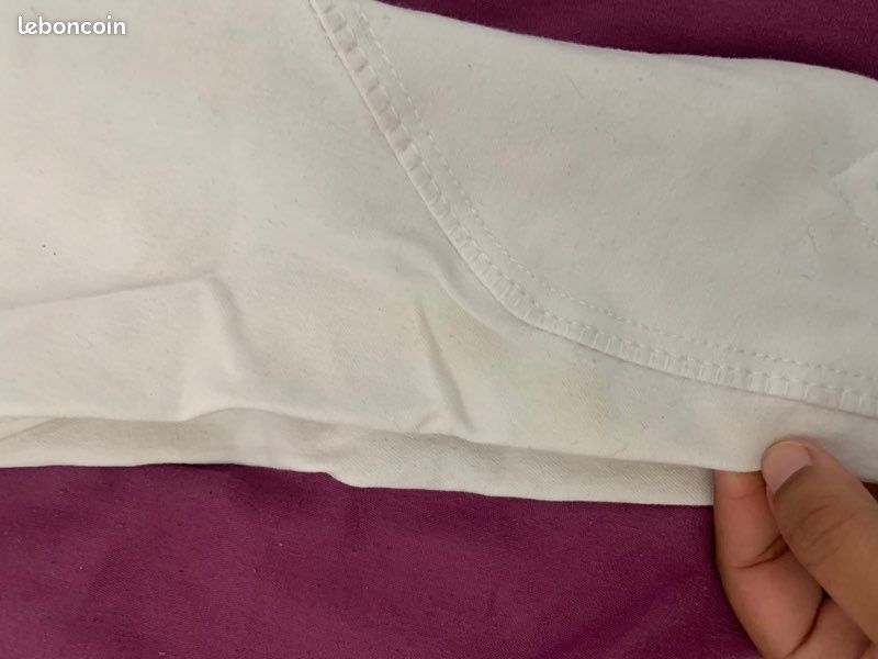 Pantalon blanc concours (image 5)