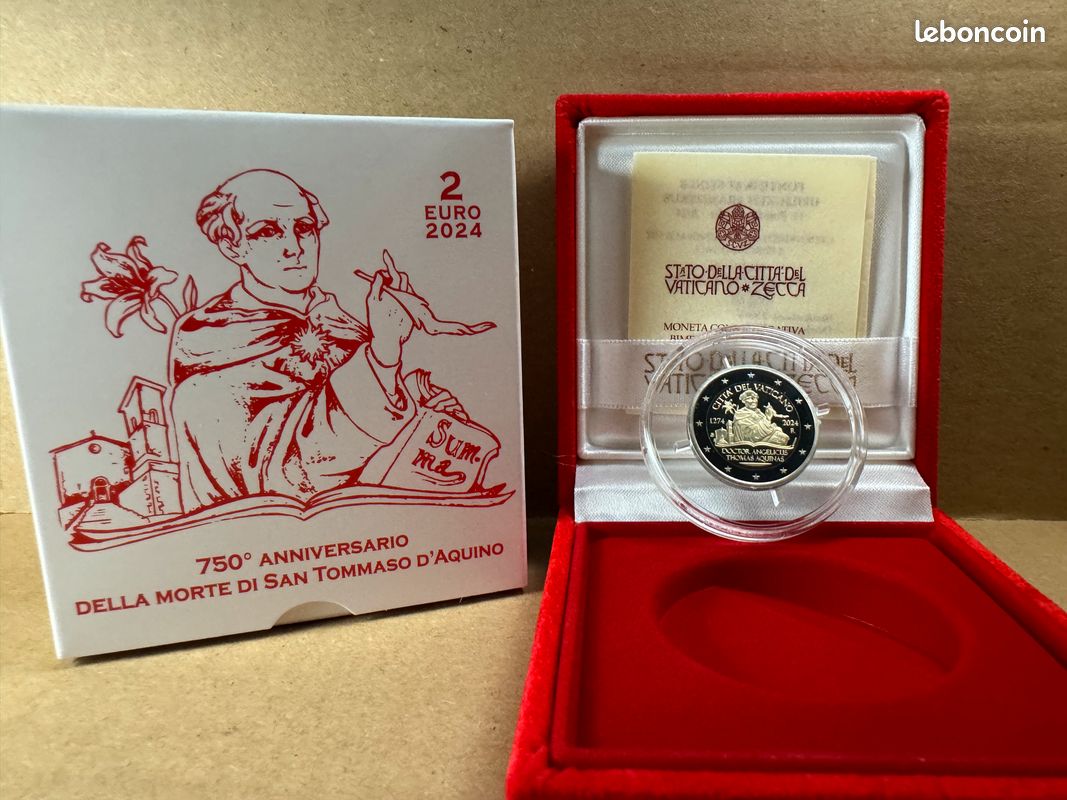 Coffret Vatican Belle Épreuve 2024 – Avec Pièce De 20 Euro En Argent – Collection