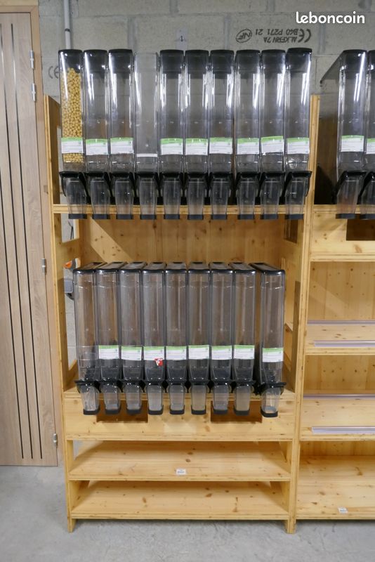 Silos distributeurs de vrac pour magasin Bio (image 5)
