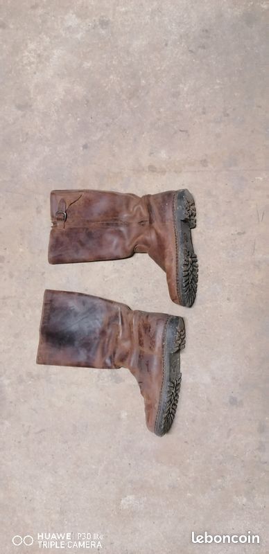 Botte cuir (image 1)