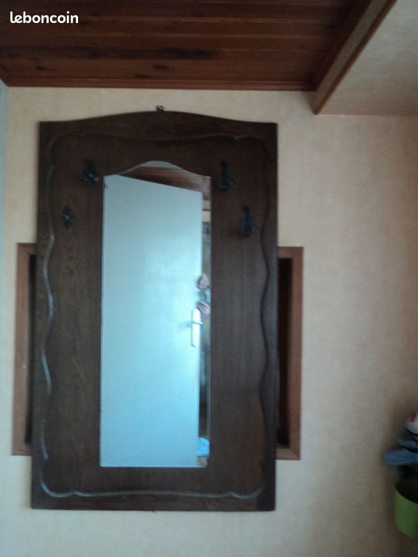Porte manteau miroir (image 1)