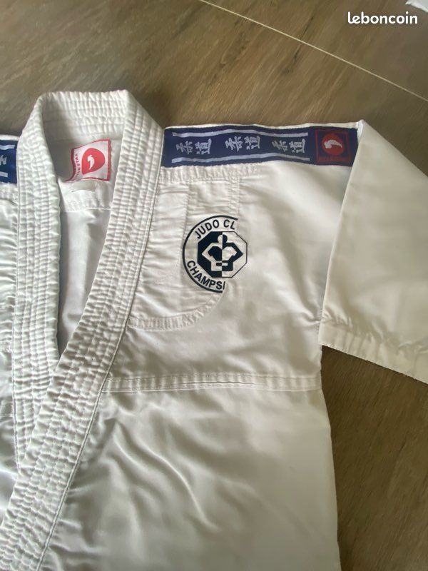 Lot de 2 Kimonos judo enfant 100-120cm (image 7)
