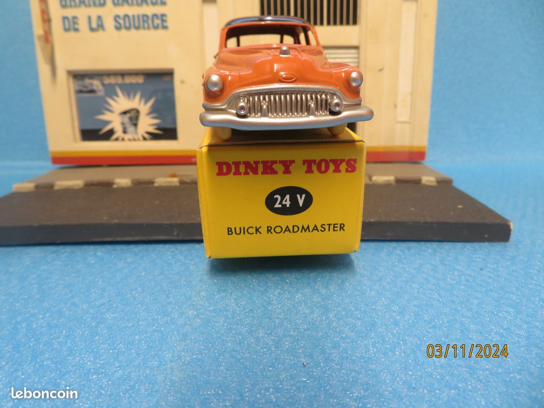 Jouet Ancien Dinky Toys – Buick Roadmaster, Réf. 24V, Collection Rétro