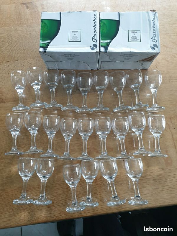 Verre bistrot neufs x 28 (image 1)