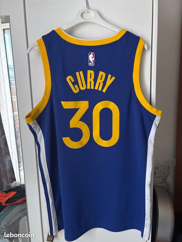 Maillot NBA Stephen Curry – Golden State Warriors – Officiel Nike