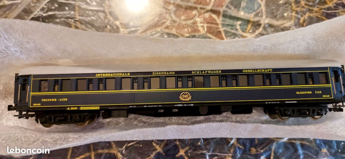 FRANCE TRAINS 302 ÉCHELLE HO VOITURE LITS N°3472 CIWL