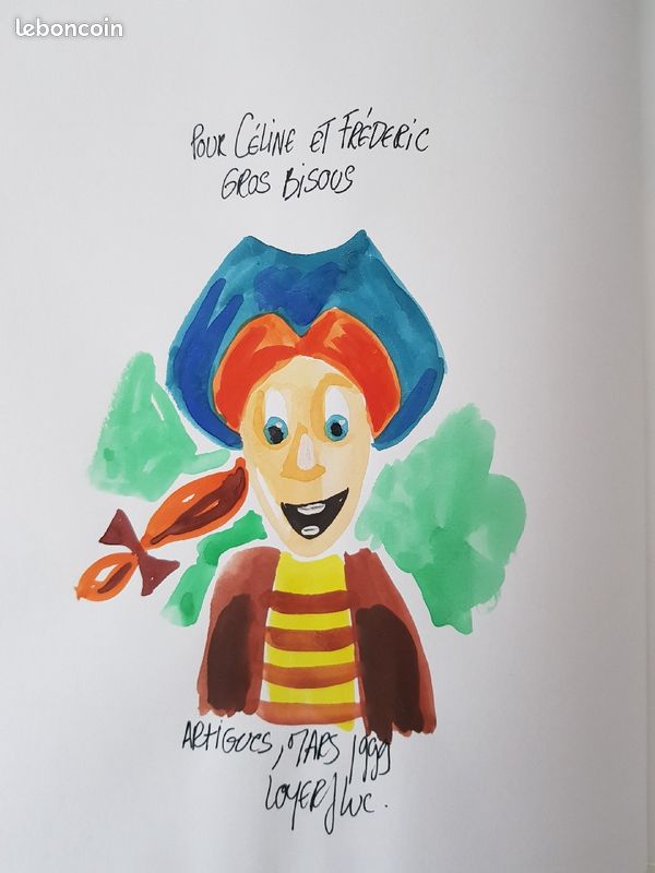 BD dédicacée Loyer (image 1)