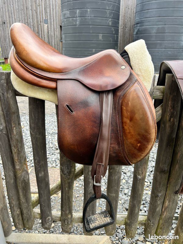 Selle Avec Des Étriers Sur Un Cheval. Banque D'Images et Photos Libres De Droits. Image 90142722