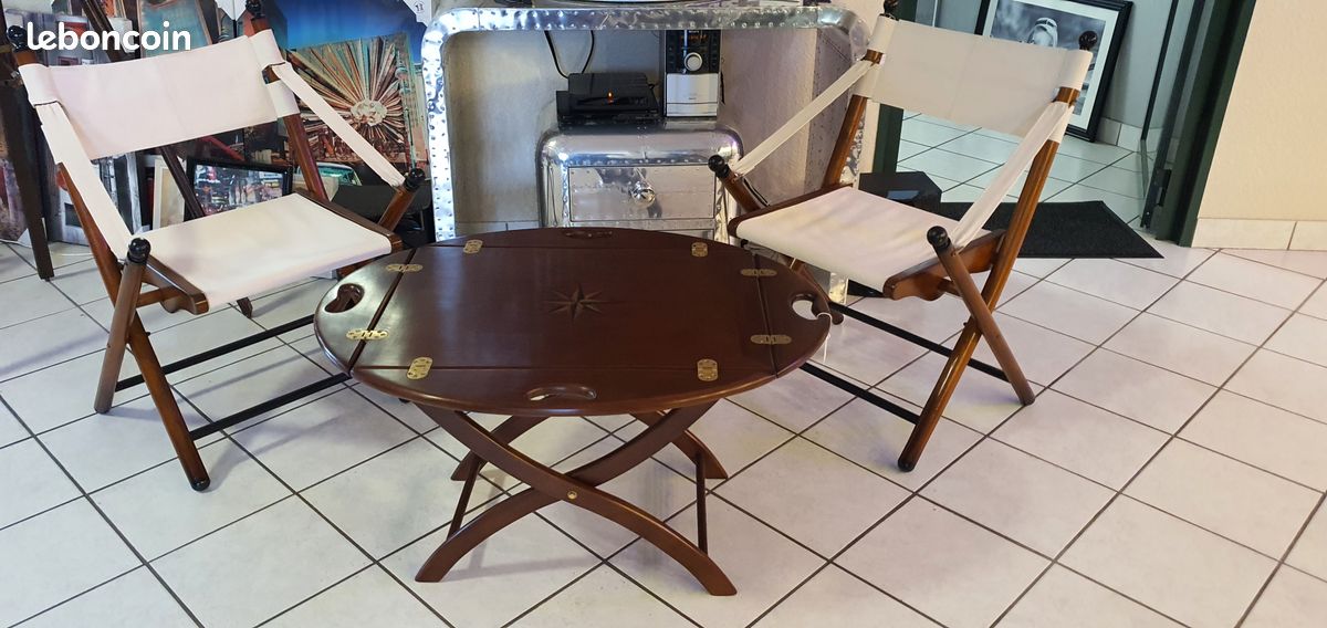 Table basse de marine pliante (image 4)