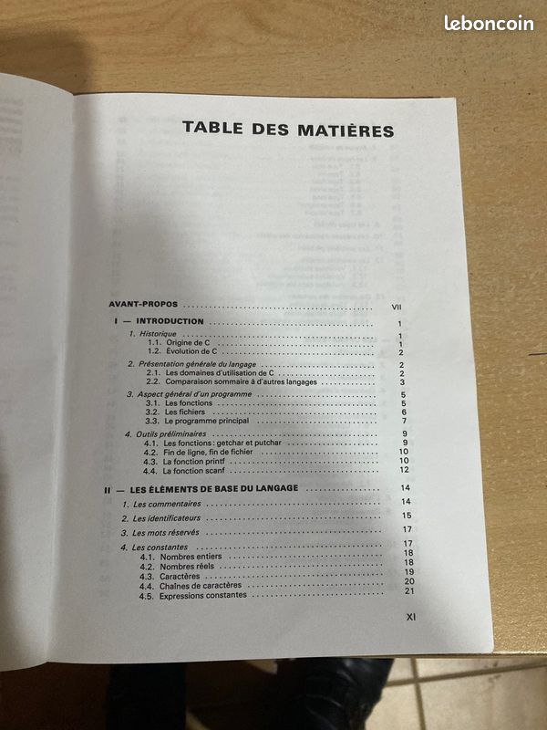 Livre Langage C (image 3)