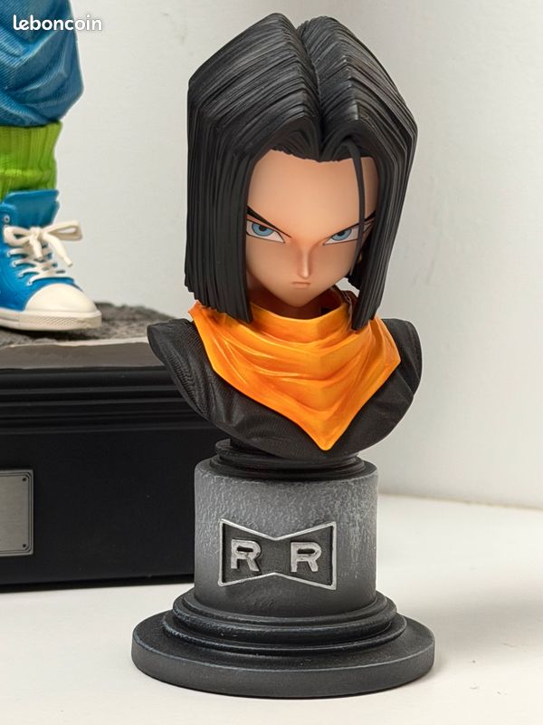 Figurine Dragon Ball Z - Android C17 Articulé 29 Cm - Spéciale SDCC 2023