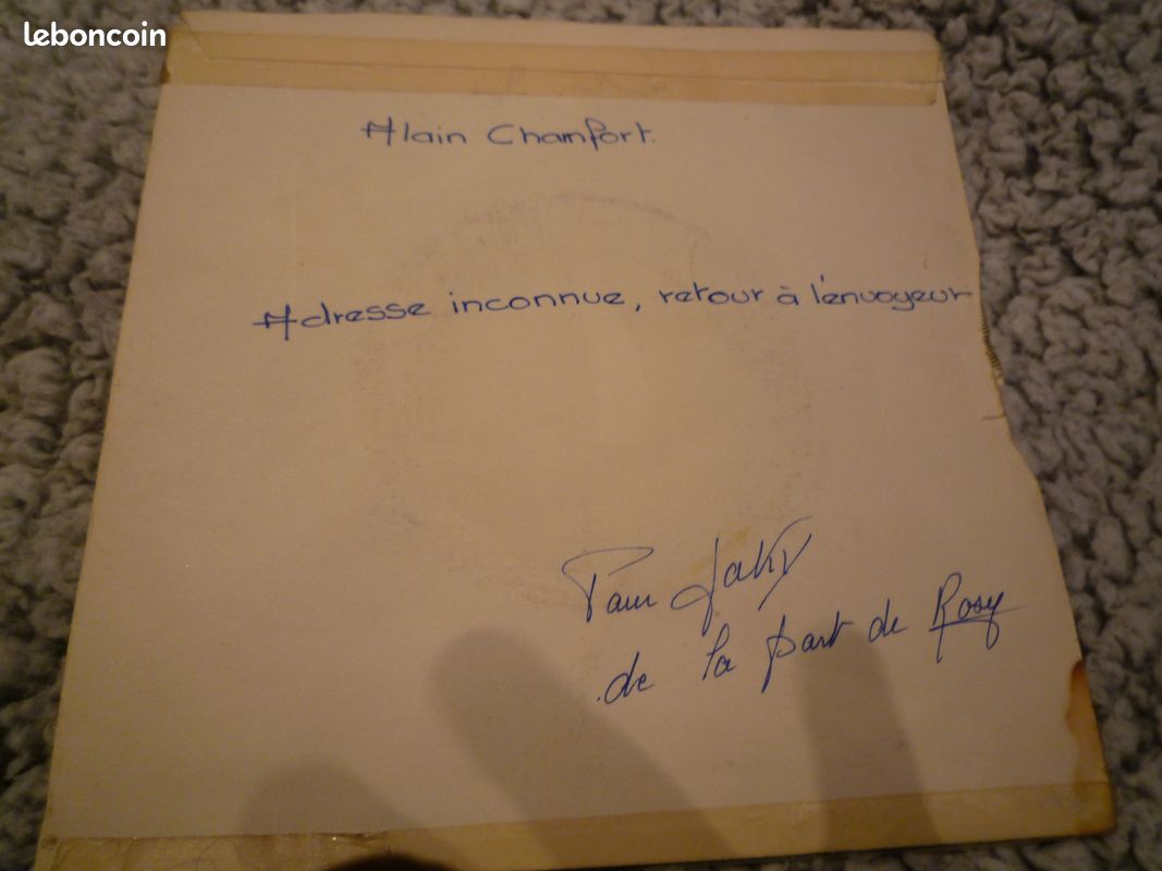 Vinyle alain chamfort (image 1)