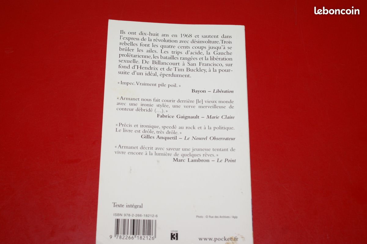 LIVRE ENRAGE de FRANCOIS ARMANET (image 2)