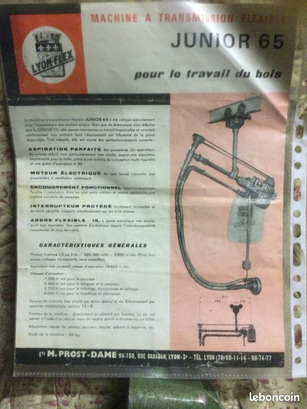 Ponceuse girafe de menuisier (image 3)