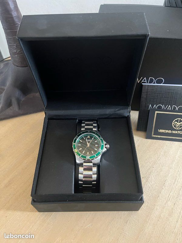 Ancienne Boîte D'Origine Pour Montre Movado - Occasion - Pour Collection Ou Rangement