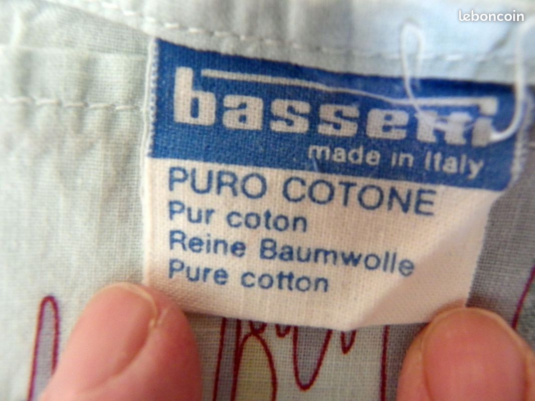 Parure BASSETTI paysage lacustre pour un lit d'une personne (image 5)
