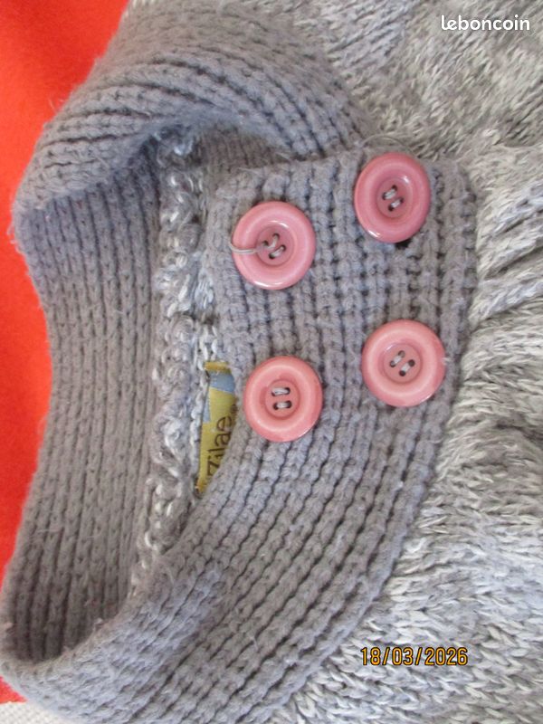 Grand gilet en maille (image 2)