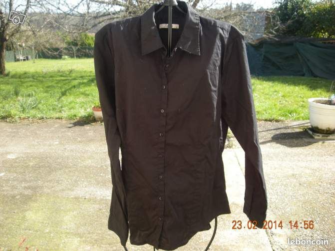 Chemisier noir SCOOL RAG taille 3 vers33 (image 1)