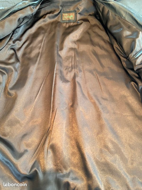 Veste femme cuir véritable marque Le Buffle (image 5)