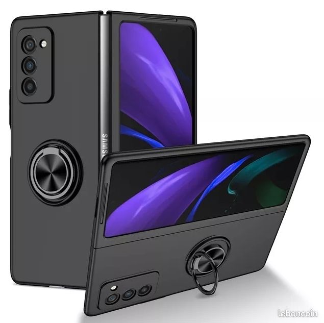Coque samsung galaxy fold z 3 noir (image 1)