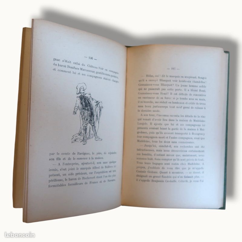 Livre Ancien / Cape et d'Épée - Le Capitaine Spaventa (G. Borsi) (image 5)