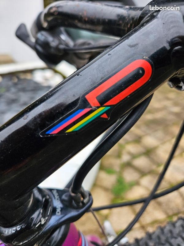 Porte-bidon Paramount Noir – VTT Schwinn Années 90 – Plastique/aluminium