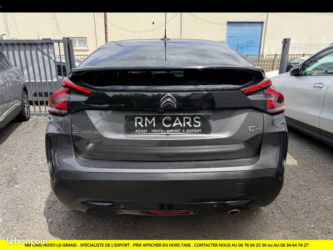 CITROEN C4 BlueHDi 130 SS EAT8 Shine Pack EXPORT TUNISIE MAROC PRIX EN HT (image 5)