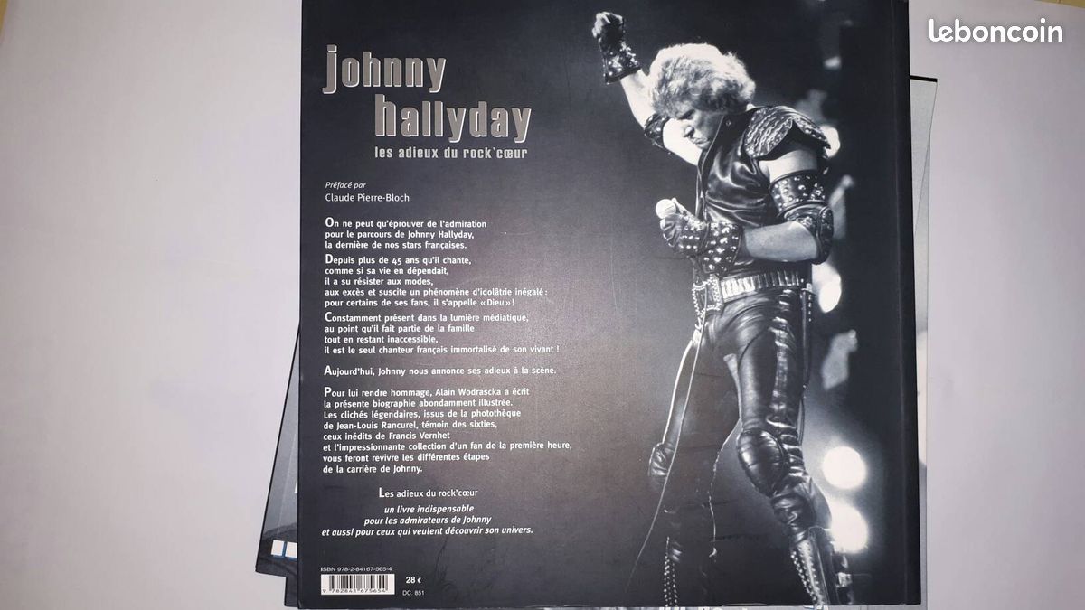 Johnny Hallyday : Les adieux du Rock'coeur. Livres (image 2)