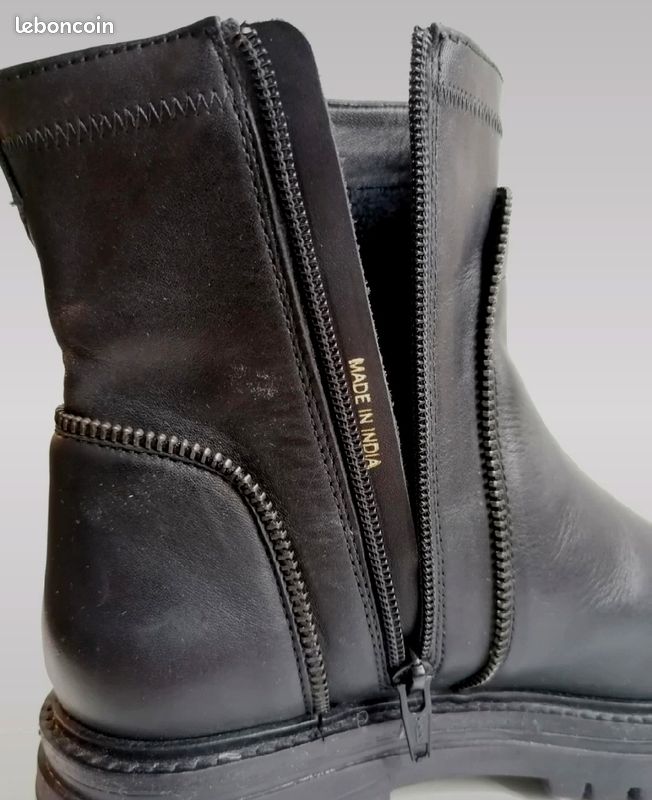 Bottines cuir EVEN&ODD (image 3)