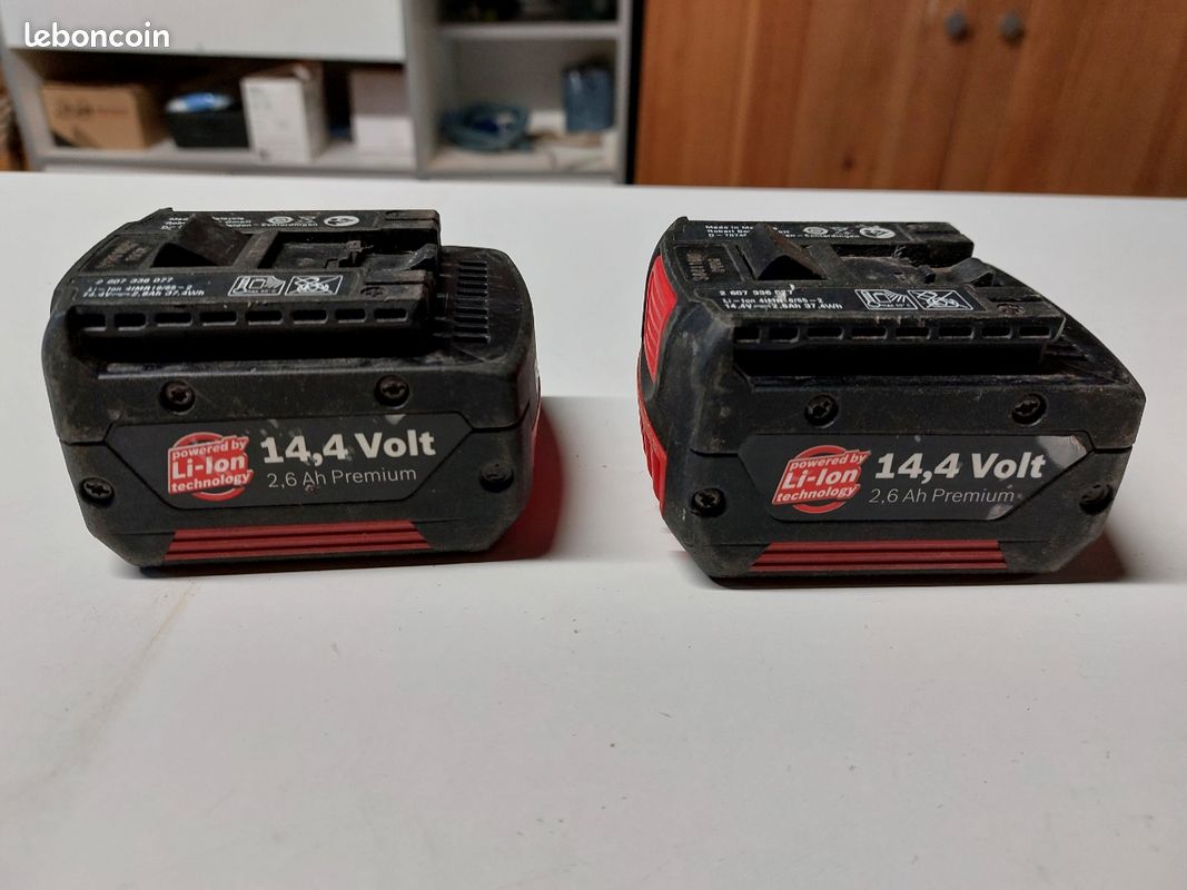 2 batteries Bosch 14,4V (image 2)