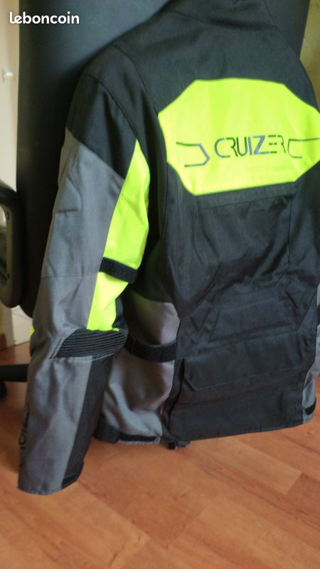 Blouson moto neuf + coques + doublure thermique amovible (image 5)