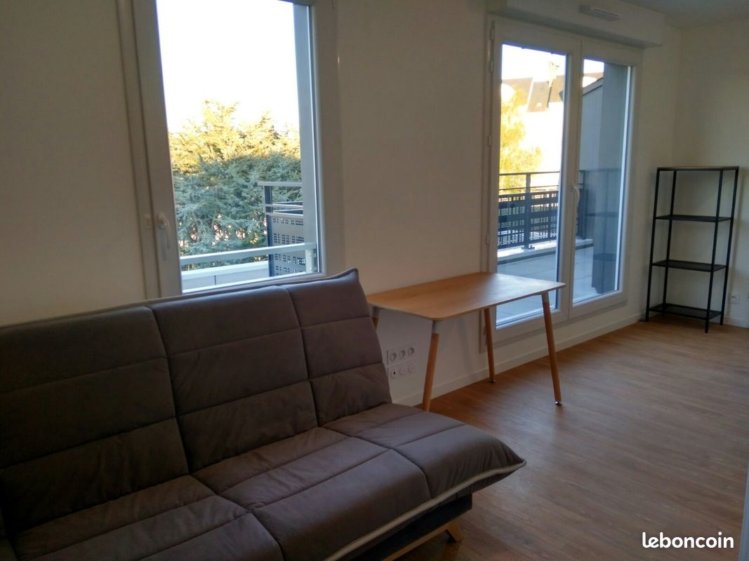 T1 meublé 25m2 avec Terrasse (Centrale - Audencia - IRA - Jonelière) (image 3)