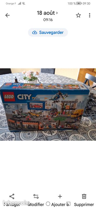 Train LEGO City – Sets 66493, 60051 et 60097 – Lot complet (image 8)