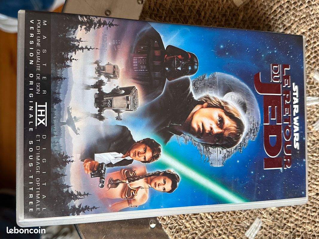 VHS Star Wars Le retour du Jedi version d’origine (image 1)