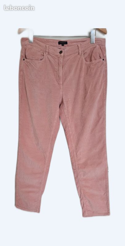 Pantalon Velours Rose - Petit Bateau