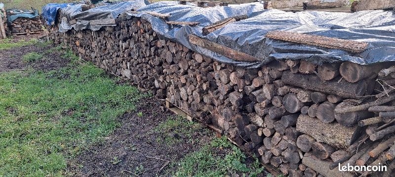 Stères de bois chêne et frêne coupés (image 2)