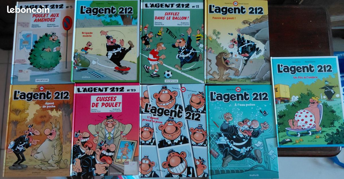 BDs L'Agent 212 (image 1)