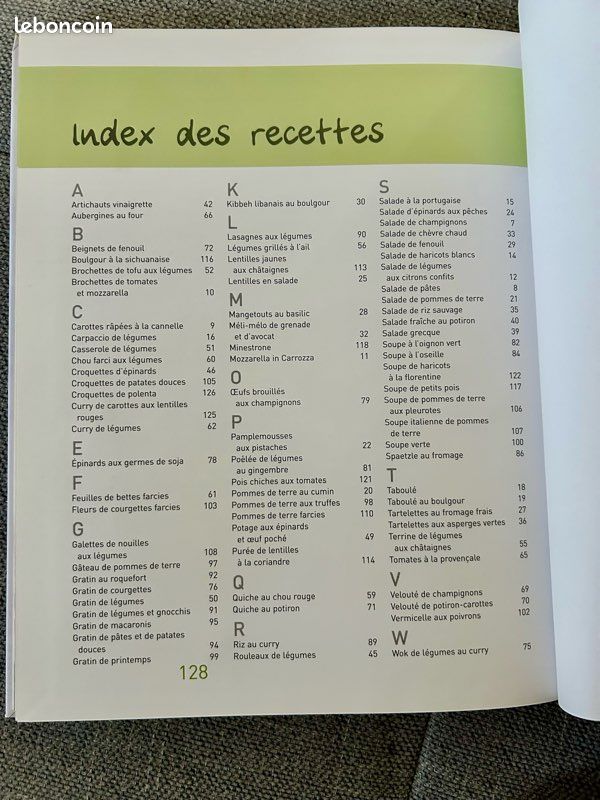 Livre de recettes - cuisine végétarienne (image 3)