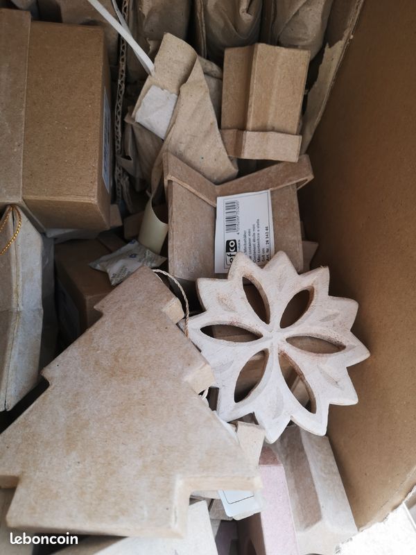 Lot bricolage cartonné a décorer (image 6)
