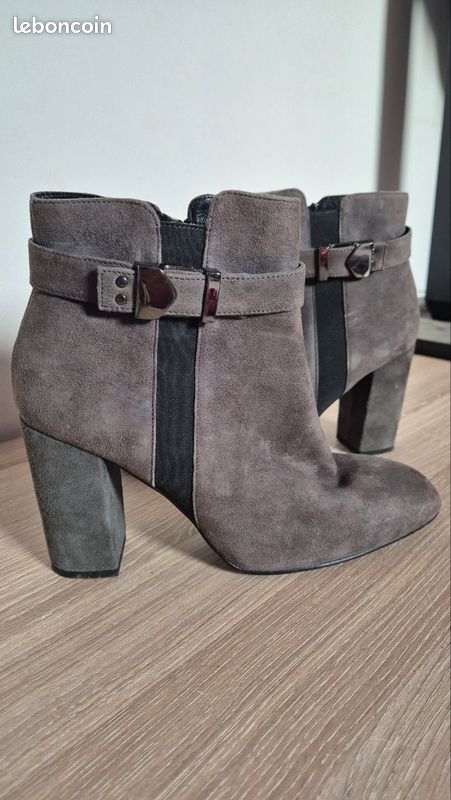 Jolies bottines grises ÉRAM (image 2)
