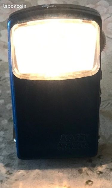 Lot De 2 Lampes De Poche Vintage Saft/Mazda – 4,5V, Made In France