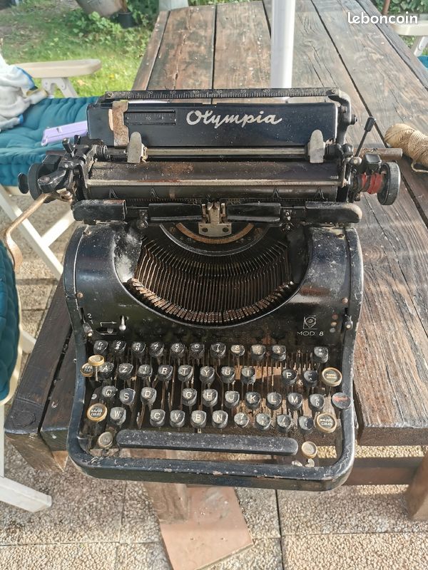 Machine à écrire à L'ancienne, Machine à écrire à L'ancienne, Accessoires De Machine à écrire Antique, Décoration De Bureau, Modèle De Machine à écrire Rétro Vintage Pour