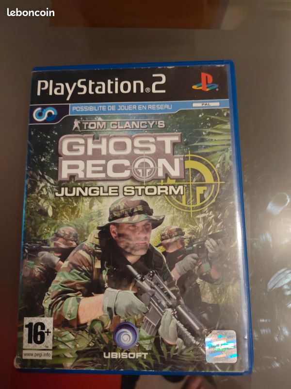 Tom Clancy's Ghost Recon Jungle Storm - PS2 - Complet Et En Bon état