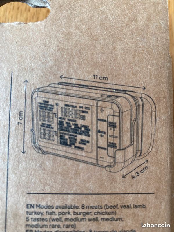 Capteur de cuisson GoodHome neuf (image 6)