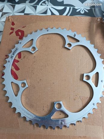 Plateau Piste Campagnolo Record Vintage - 52 Dents - 151 BCD - 1/8 - Neuf Jamais Monté (NOS)